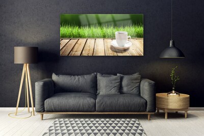 Plexiglas schilderij Grass wood mok van de natuur