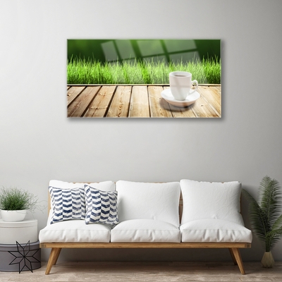 Plexiglas schilderij Grass wood mok van de natuur