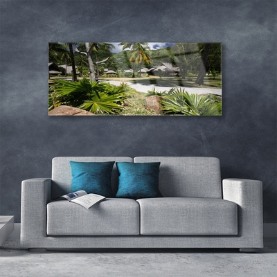 Plexiglas schilderij Bladeren palmbomen nature