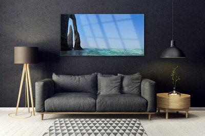 Plexiglas schilderij Sea rock landscape