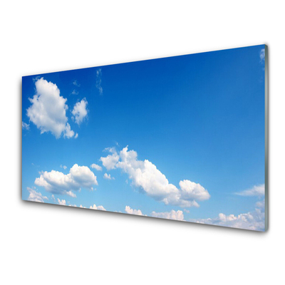Plexiglas schilderij Sky wolken landschap
