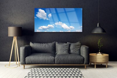 Plexiglas schilderij Sky wolken landschap