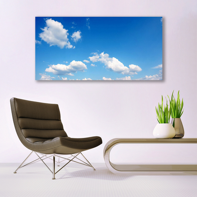 Plexiglas schilderij Sky wolken landschap