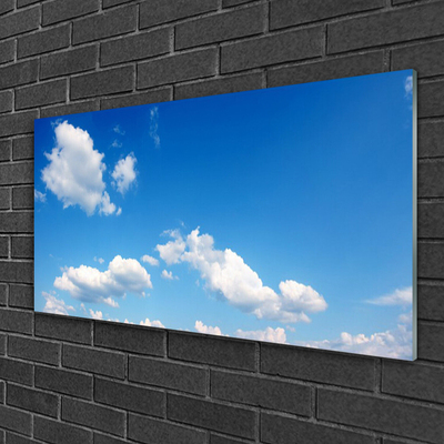 Plexiglas schilderij Sky wolken landschap