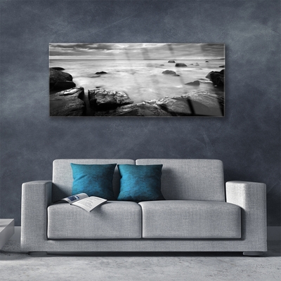 Plexiglas schilderij Sea rock landscape