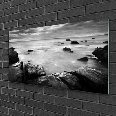 Plexiglas schilderij Sea rock landscape