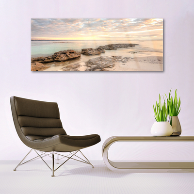 Plexiglas schilderij Sea beach landscape