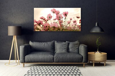 Plexiglas schilderij Bloemen wilde weide natuur