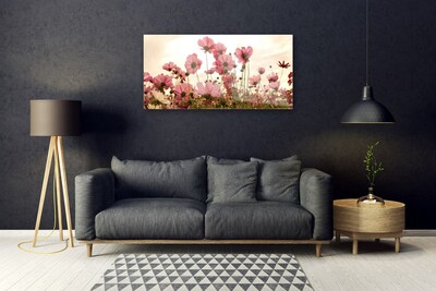 Plexiglas schilderij Bloemen wilde weide natuur