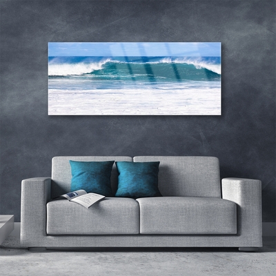 Plexiglas schilderij Sea water ocean wave