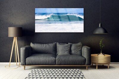 Plexiglas schilderij Sea water ocean wave