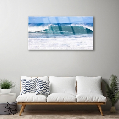 Plexiglas schilderij Sea water ocean wave