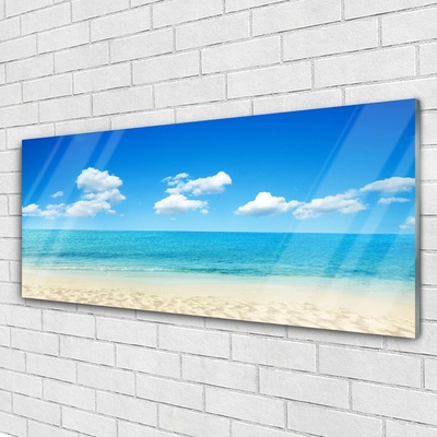 Plexiglas schilderij Sea blue sky