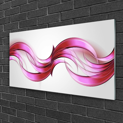 Plexiglas schilderij Golven art abstracte kunst
