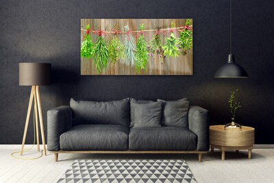 Plexiglas schilderij Gedroogde kruiden bladeren natuur
