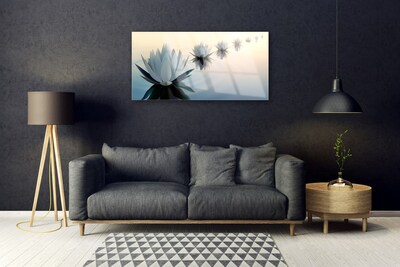 Plexiglas schilderij De lelies van waterlily