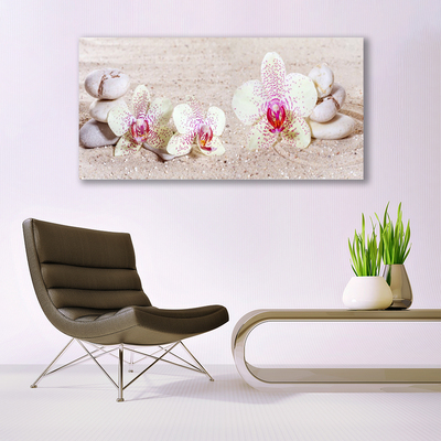 Plexiglas schilderij Orchidee orchidee sand