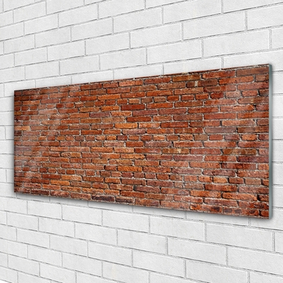 Plexiglas schilderij Bakstenen muur bakstenen in muur