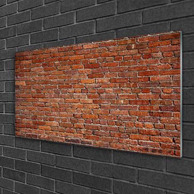 Plexiglas schilderij Bakstenen muur bakstenen in muur