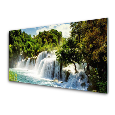 Print op plexiglas Boswaterval nature