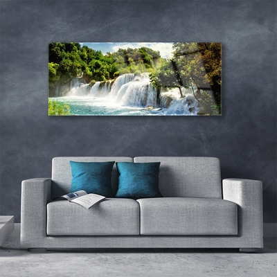 Print op plexiglas Boswaterval nature