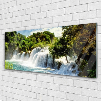 Print op plexiglas Boswaterval nature