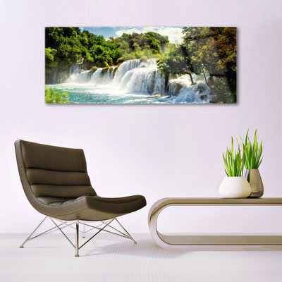 Print op plexiglas Boswaterval nature