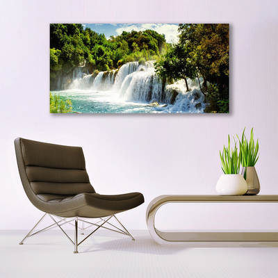 Print op plexiglas Boswaterval nature