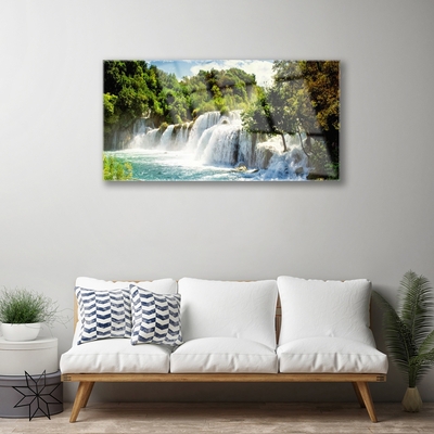 Print op plexiglas Boswaterval nature