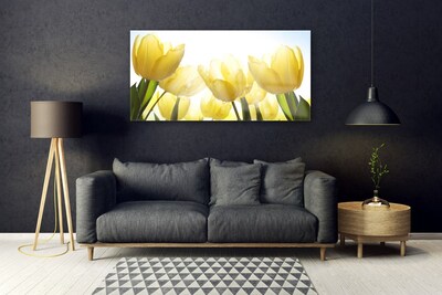 Print op plexiglas Tulpen bloemen stralen