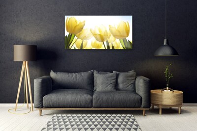 Print op plexiglas Tulpen bloemen stralen