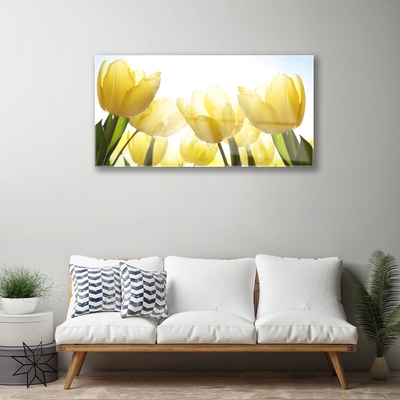 Print op plexiglas Tulpen bloemen stralen