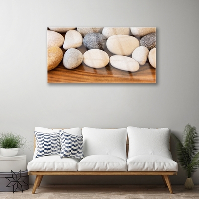 Print op plexiglas Stones decoratieve kunst