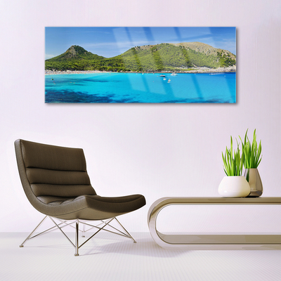 Print op plexiglas Sea mountain landscape