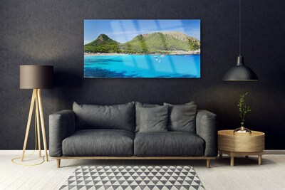 Print op plexiglas Sea mountain landscape