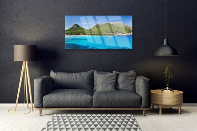 Print op plexiglas Sea mountain landscape