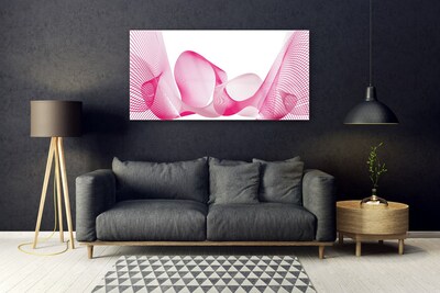 Print op plexiglas Abstract lijnen golven art