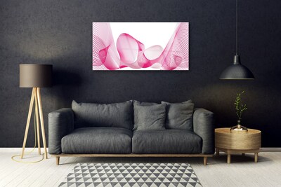 Print op plexiglas Abstract lijnen golven art