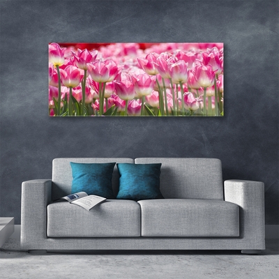 Print op plexiglas Tulpen bloemen nature