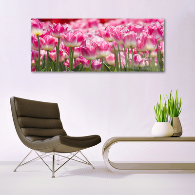 Print op plexiglas Tulpen bloemen nature