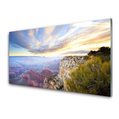 Print op plexiglas Sea mountain landscape