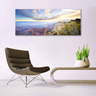 Print op plexiglas Sea mountain landscape