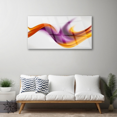 Print op plexiglas De abstracte kunst graphics
