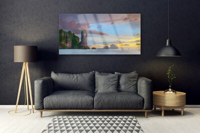 Print op plexiglas Sea mountain landscape