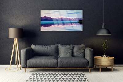 Print op plexiglas Mountain lake landscape