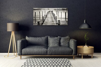 Print op plexiglas Sea bridge architectuur