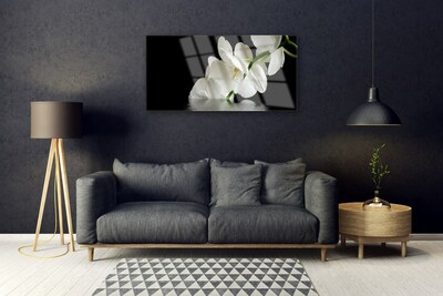 Print op plexiglas Orchidee bloemen in het water