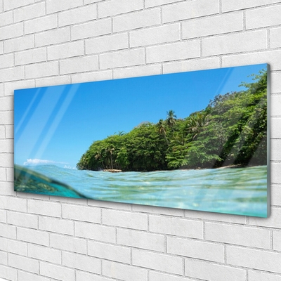 Print op plexiglas Sea tree landscape