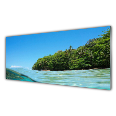 Print op plexiglas Sea tree landscape