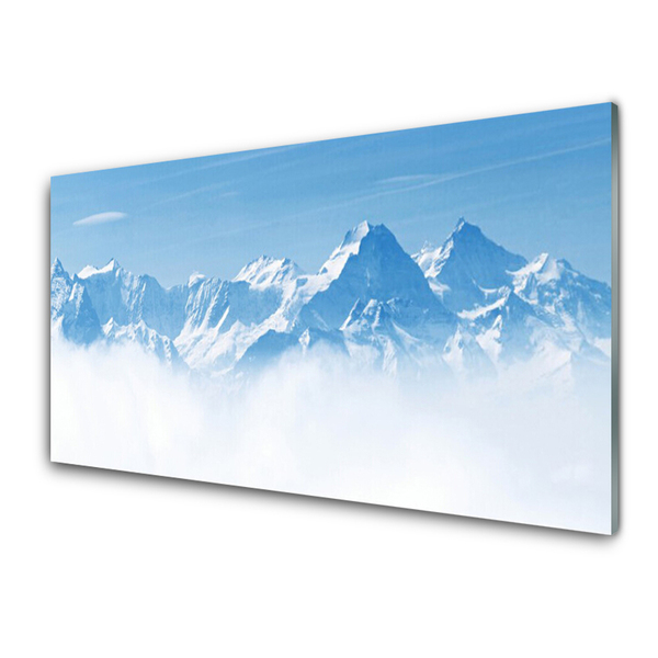 Print op plexiglas Mist mountain landscape